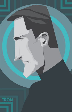 TRON: Uprising Illustrator portrait