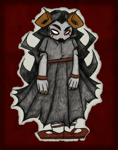 "Lined style" Aradia Megido